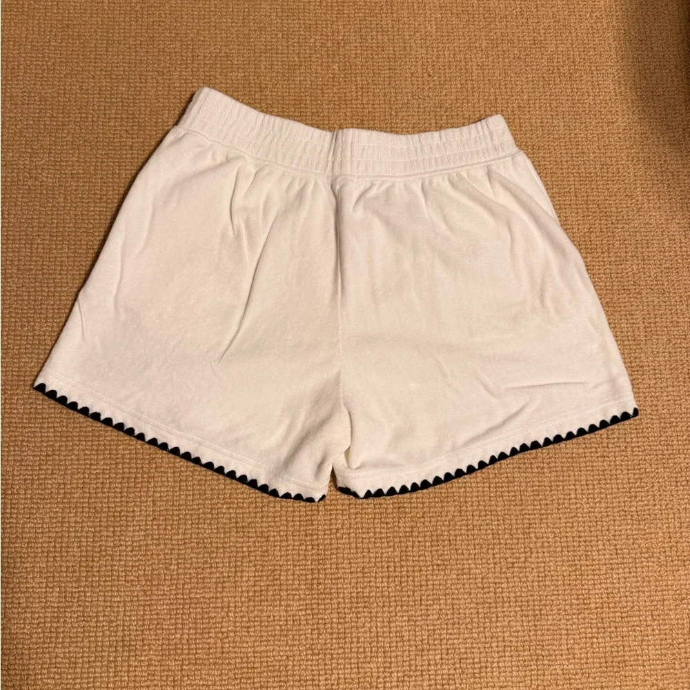 Rails Lunas White Terry Short size Medium